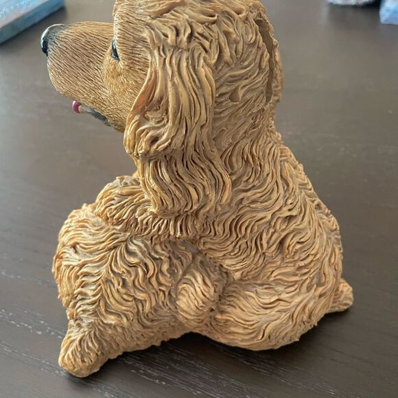 Cocker Spaniel Double Pup Ceramic 1990’s Bank Figure - Picture 6 of 14